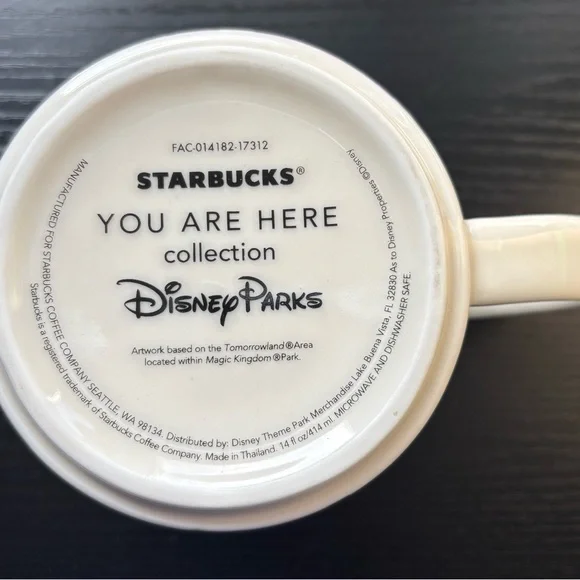 Starbucks you are here collection Disney parks mug, Magic Kingdom - Picture 5 of 5